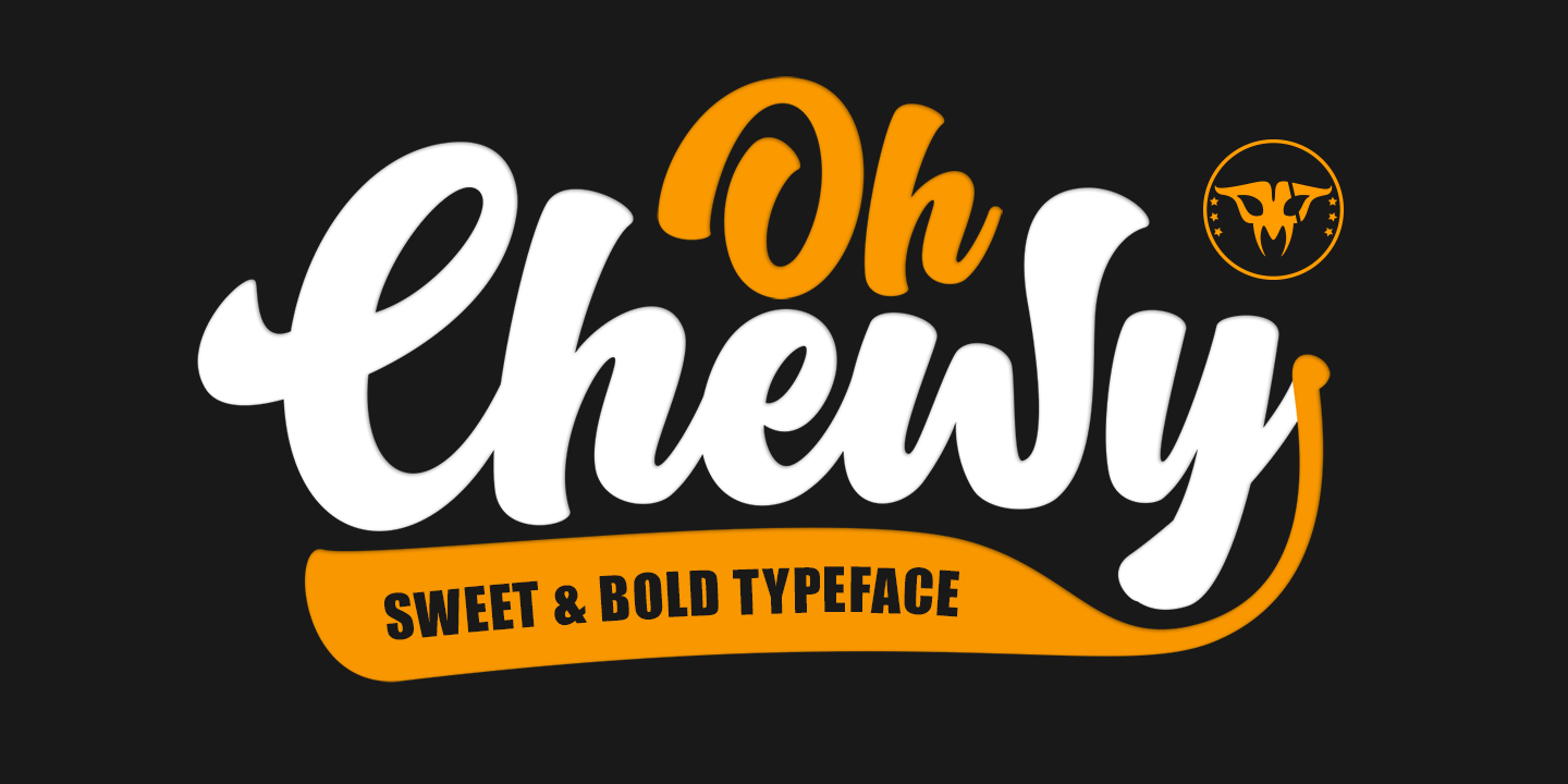 Schriftart Oh Chewy